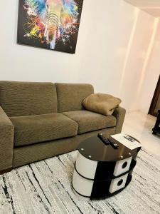 Część wypoczynkowa w obiekcie Appartement moderne vieille ville PARKING GRATUIT
