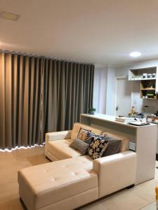 Χώρος καθιστικού στο Apartamento em alter do chão 2 quartos