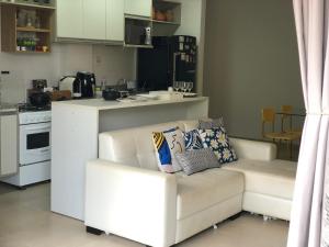 Η κουζίνα ή μικρή κουζίνα στο Apartamento em alter do chão 2 quartos +8 φωτογραφίες