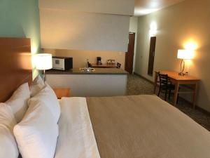 Postel nebo postele na pokoji v ubytování Aspen Hotel