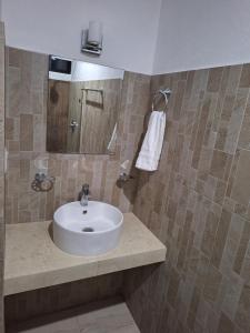 Koupelna v ubytování Casa Yaxche