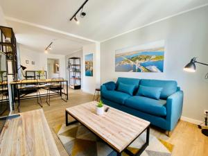 Posezení v ubytování HafenCity App No 3