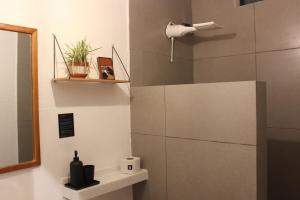 Vannituba majutusasutuses Hostal Pimampiro