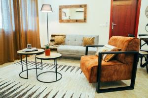 Posezení v ubytování SERENITY SUITE Grand T2 Neuf Riviera Bonoumin