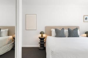 Mike's - A Luxurious Cabin Surrounded By Nature客房内的一张或多张床位