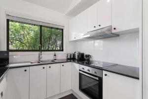 Mike's - A Luxurious Cabin Surrounded By Nature的厨房或小厨房