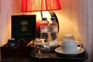 Kaffi- og teaðstaða á Al-Minar Hotel