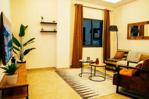 Posezení v ubytování SERENITY SUITE Grand T2 Neuf Riviera Bonoumin