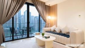 Posezení v ubytování Moonway Luxury Suites At The Manor Residence KLCC