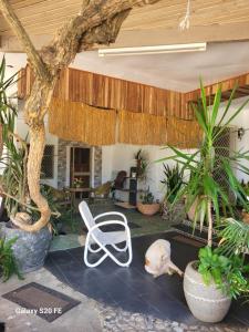 Patio nebo venkovní prostory v ubytování Martintar One bdrm Lodge 3