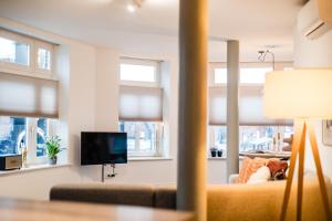 Et tv og/eller underholdning på Reffel Suites