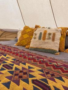 Voodi või voodid majutusasutuse Glamping Dos Rios toas