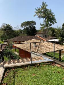 Zahrada ubytování CASA Ecológica Paraty