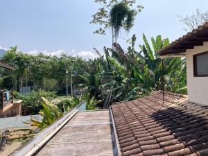Zahrada ubytování CASA Ecológica Paraty