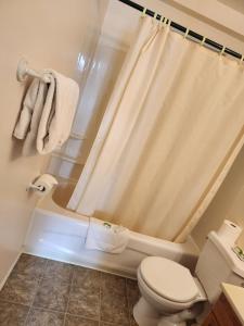 Koupelna v ubytování hi way motel