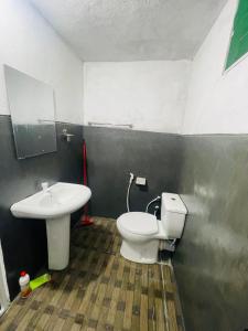 Koupelna v ubytování Joes Resthouse