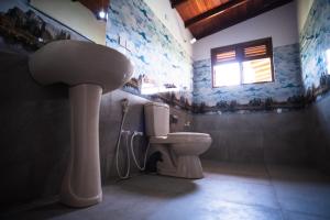 Vannituba majutusasutuses Circle Edge Cabana