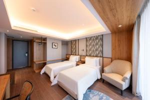 Posezení v ubytování Myze Hotel Sumenep