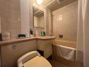 Koupelna v ubytování Hotel Route-Inn Seibu Chichibu Ekimae + 24 fotografií