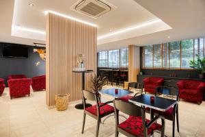 Posezení v ubytování First Euroflat Hotel