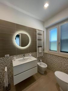 Koupelna v ubytování B&B Tregì