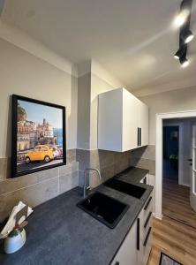 Køkken eller tekøkken på Cozy Apartment Salzburg