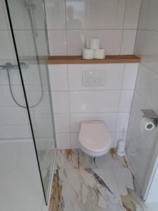 Ванная комната в Gästehaus Pürgg +3 фотографии