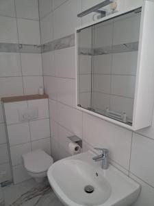 Ванная комната в Gästehaus Pürgg