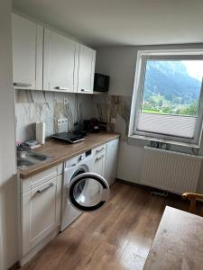 Кухня или мини-кухня в Gästehaus Pürgg
