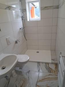 Ванная комната в Gästehaus Pürgg