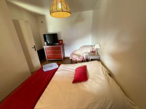 Postel nebo postele na pokoji v ubytování Chalet avec Spa Magnifique vue