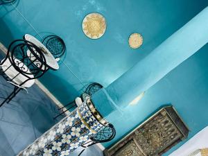 Posezení v ubytování Riad rajad Marrakech