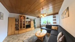 Χώρος καθιστικού στο Ferienwohnung Rita Halser