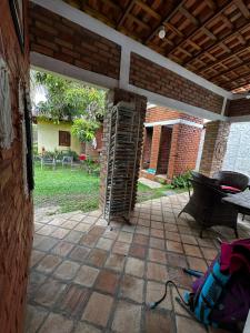 Casa da praia Atins Maranhão外面的花园