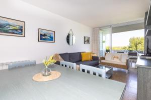 Posezení v ubytování UHC Cye Apartments