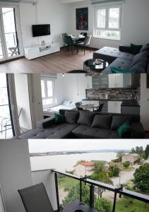 Posezení v ubytování Royal Apartmani