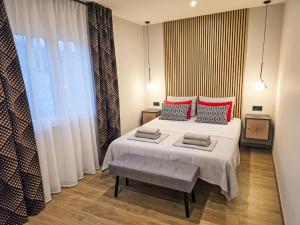 Posteľ alebo postele v izbe v ubytovaní Apartment Tome-2 by Interhome