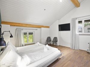 TV a/nebo společenská místnost v ubytování Apartment Honegger by Interhome