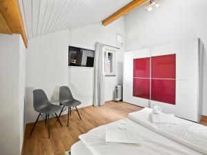 Postel nebo postele na pokoji v ubytování Apartment Honegger by Interhome