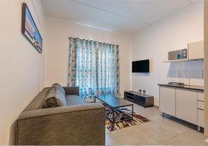Η κουζίνα ή μικρή κουζίνα στο Retreat in Randburg - The Base Apartments, Ferndale