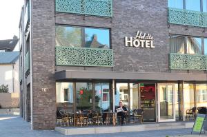 Budova, kde se aparthotel nachází