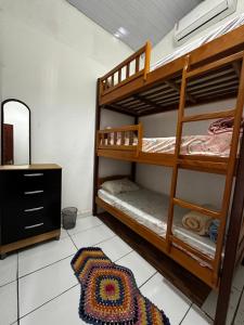 Casa da praia Atins Maranhão客房内的一张或多张床位