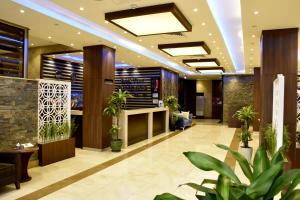 Lobbyen eller receptionen på Erbil View Hotel