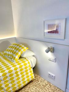 Postel nebo postele na pokoji v ubytování Guest House Espinardo