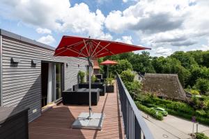 Balkón nebo terasa v ubytování Hotel Birke, Ringhotel Kiel