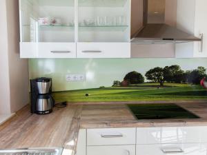 Küche/Küchenzeile in der Unterkunft Apartment in Halenfeld near Ski Slope