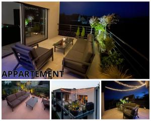 O zonă de relaxare la Maison et Appartement séparé de 300m