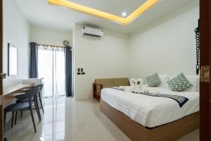 T-OneHome客房内的一张或多张床位