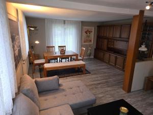 Χώρος καθιστικού στο Appartement Am Turm