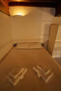 A bed or beds in a room at Lovely & Quite One Bedroom Near Piazza Santo Spirito
